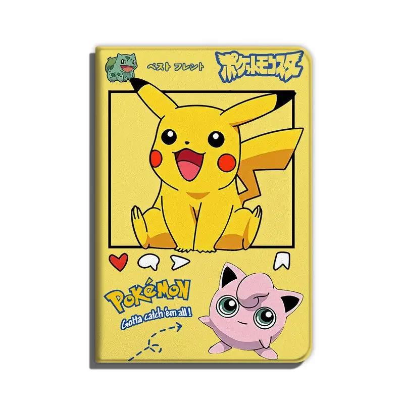 Pokemon iPad Air Pro Smartcover avec motifs Pikachu, Bulbasaur, Carapuce, Jiggypuff