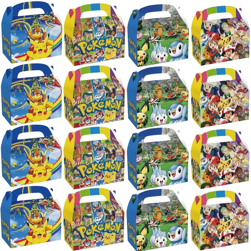 Boîte à bonbons ou sac Pokémon pour anniversaires, fêtes, etc.