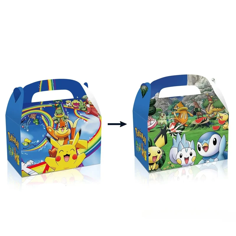Boîte à bonbons ou sac Pokémon pour anniversaires, fêtes, etc.