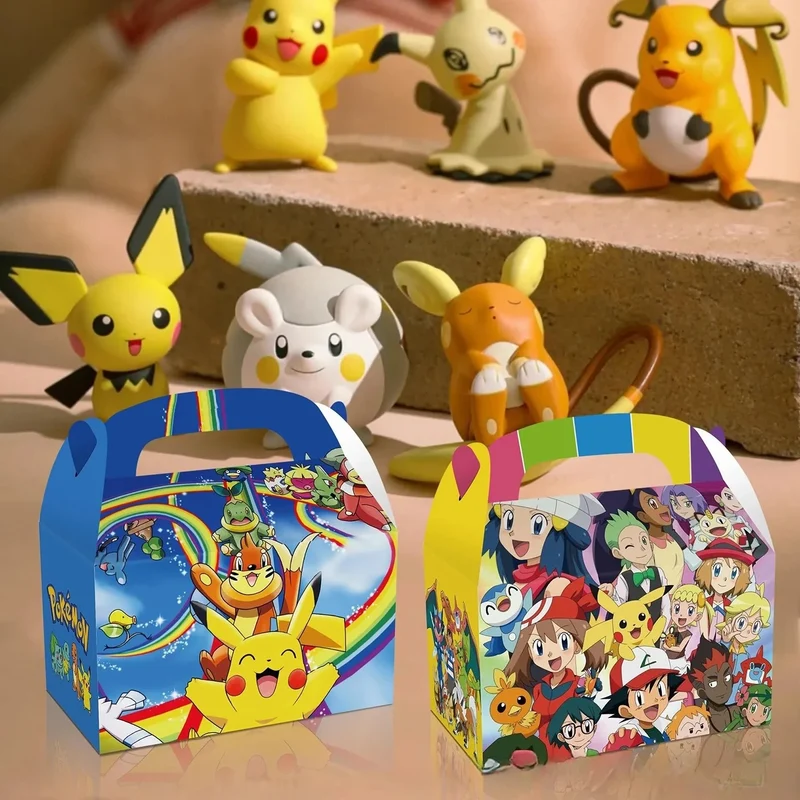 Boîte à bonbons ou sac Pokémon pour anniversaires, fêtes, etc.