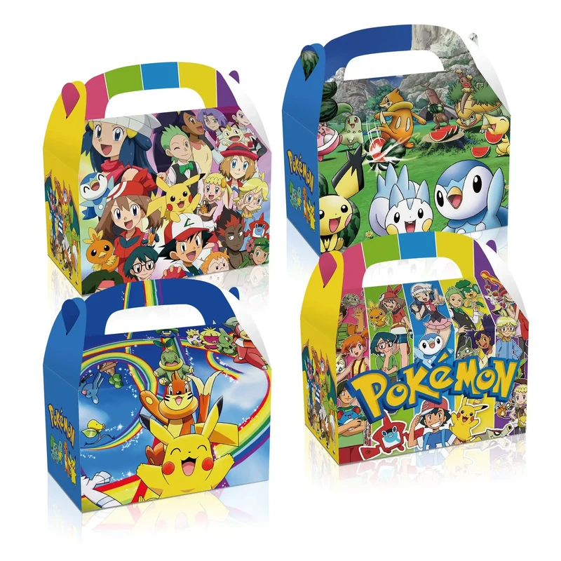 Boîte à bonbons ou sac Pokémon pour anniversaires, fêtes, etc.