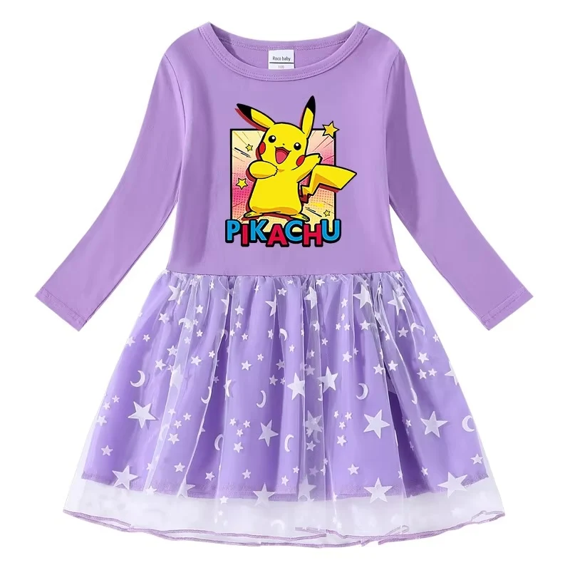Robe de princesse Pokémon Pikachu pour enfants