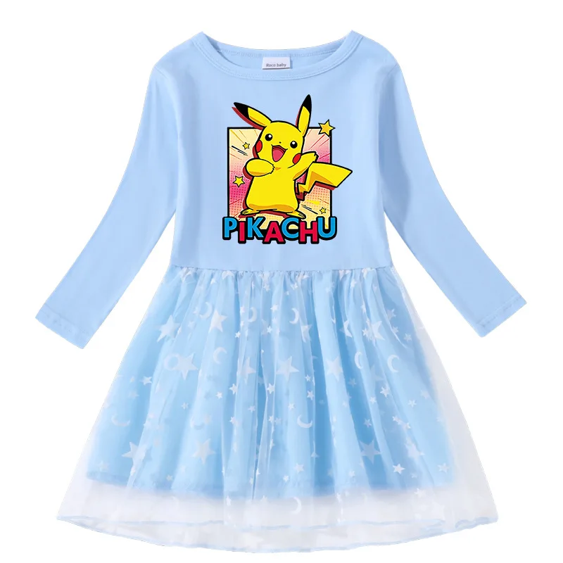 Robe de princesse Pokémon Pikachu pour enfants