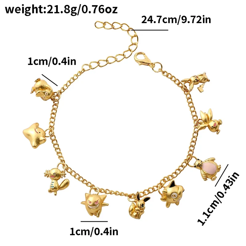 Bracelet Pokémon doré