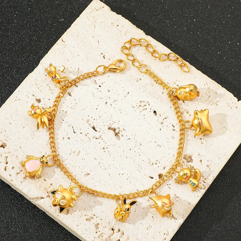 Bracelet Pokémon doré