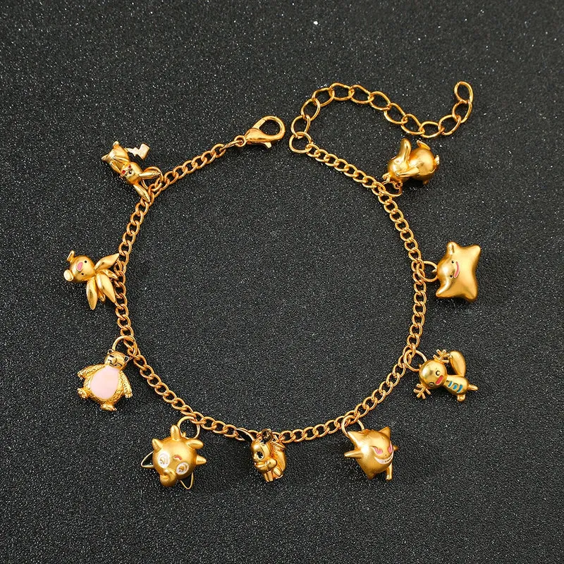 Bracelet Pokémon doré
