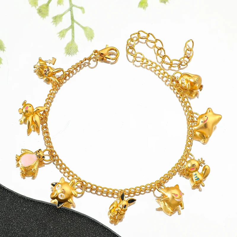 Bracelet Pokémon doré