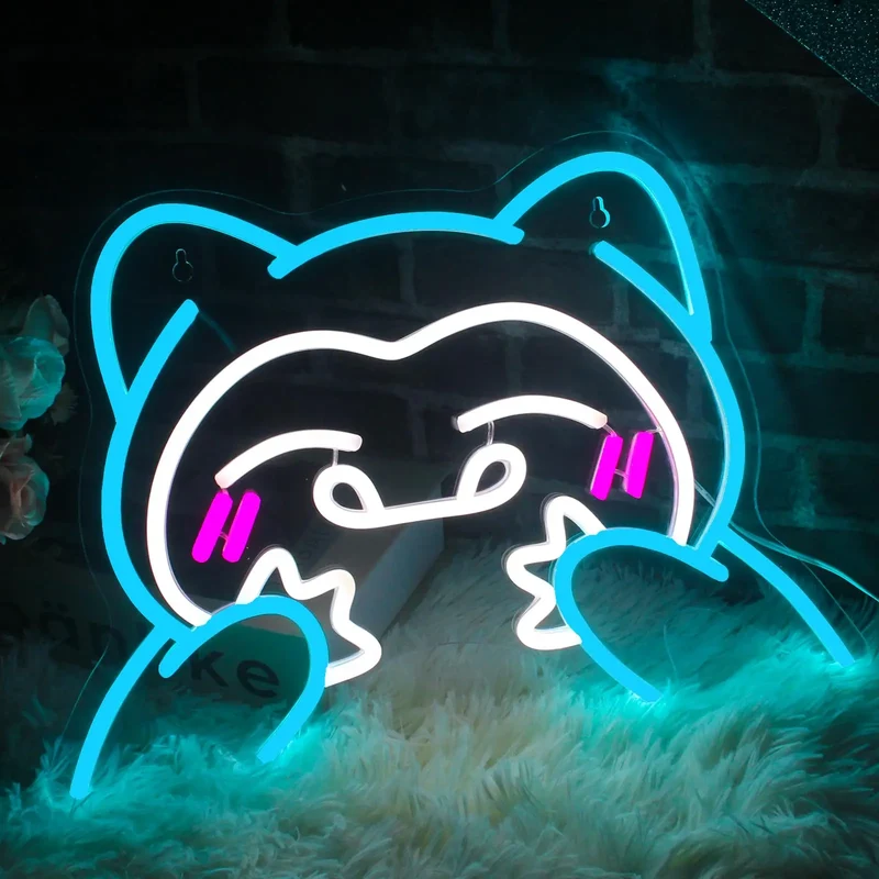 Ronflex Ronflex LED Applique Néon Pokémon Décoration Murale
