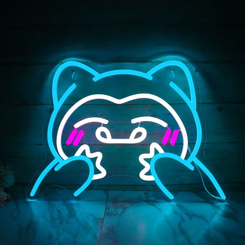 Ronflex Ronflex LED Applique Néon Pokémon Décoration Murale