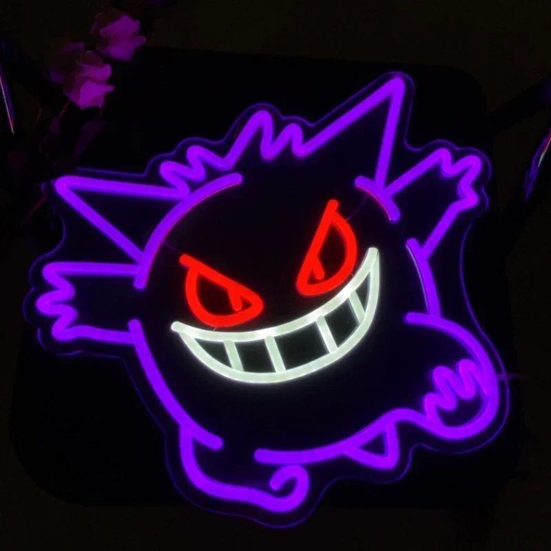 Applique néon Gengar (env. 40x33cm)