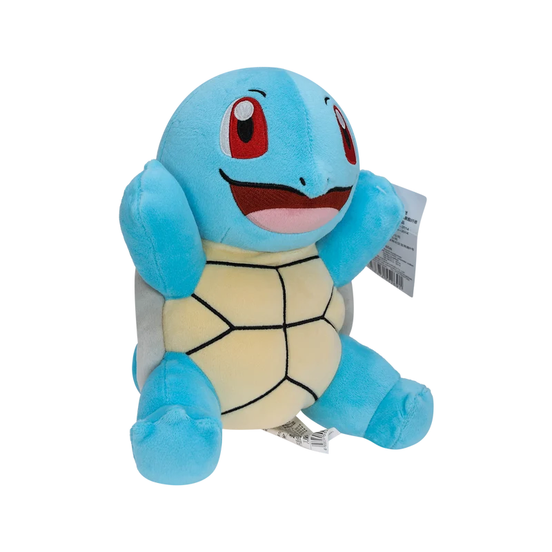 Mignon Pokémon en peluche (Seeper, Sheinux, Felori, Squirtle, Pescragon, Turtok ou Flamiau)
