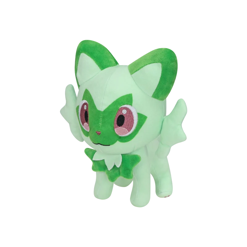 Mignon Pokémon en peluche (Seeper, Sheinux, Felori, Squirtle, Pescragon, Turtok ou Flamiau)