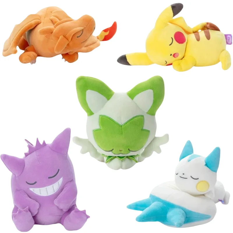 Peluches Pokémon mignonnes (Charizard, Pikachu, Gengar, Pachirisu ou Felori)