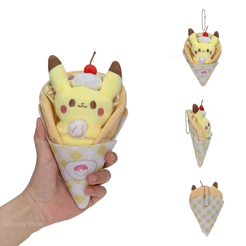 Porte-clés peluche pelucheux Pokémon - nombreux motifs