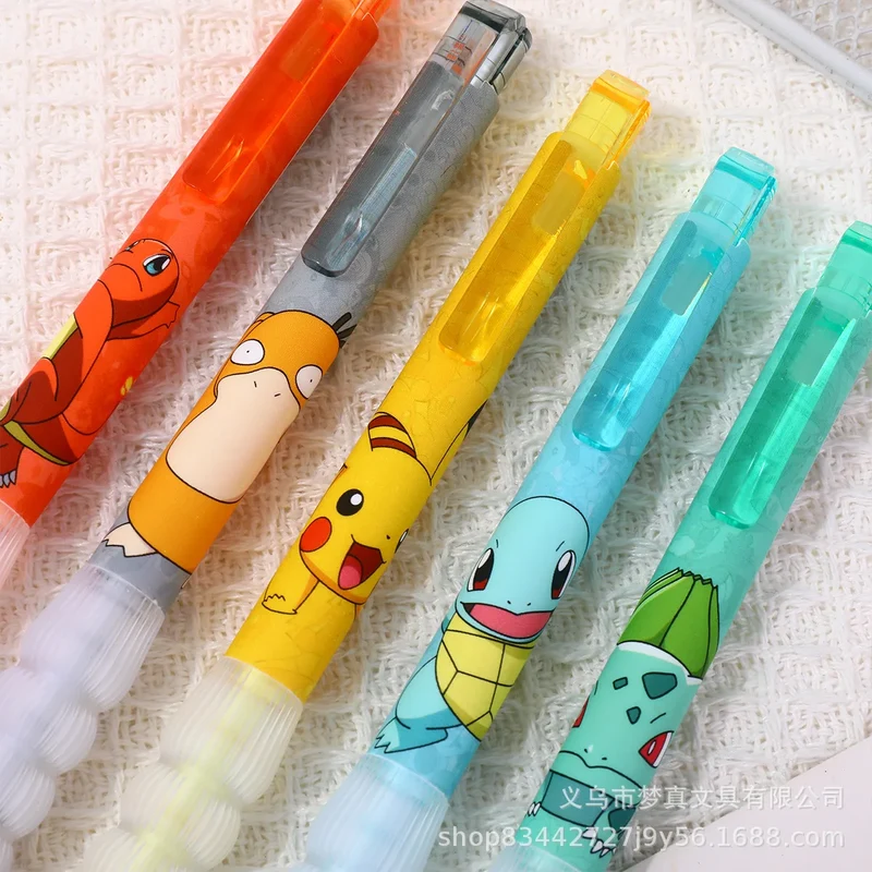5 stylos gel Pokémon dans un ensemble