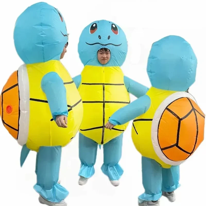 Costume de Cosplay gonflable Schiggy, carapuce
