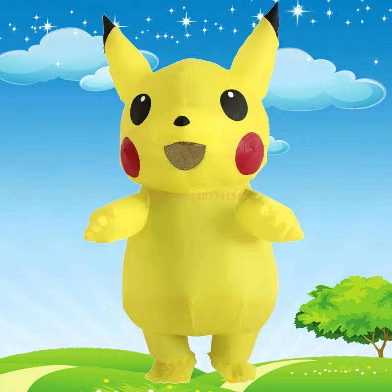 Déguisement gonflable Pikachu Cosplay carnaval Cosplay