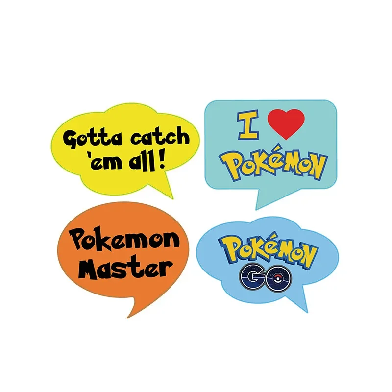 Ensemble de masques Pokémon 19 pièces pour anniversaires ou carnaval, déguisements, cosplay