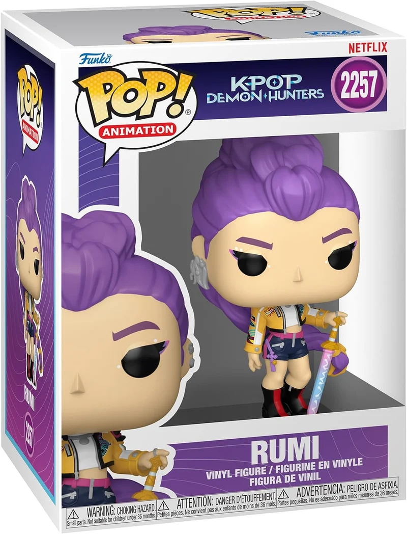 Funko Pop! KPop Demon Hunters — Rumi (officiel)