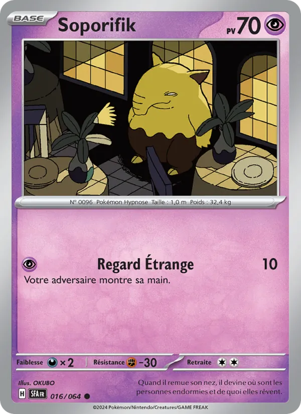 Soporifik 16/64 — EV06.5 – Fable Nébuleuse — Carte Pokémon française