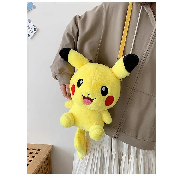 Sac à dos Pokémon mignon et moelleux Pikachu, Charmander, Charizard et autres
