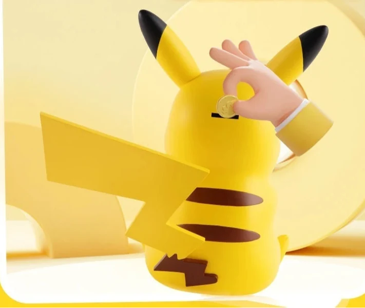 Tirelire Pikachu pour tous les petits et grands fans de Pikachu