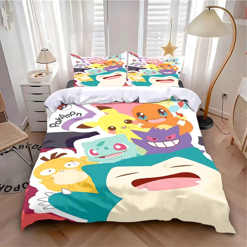 Parure de lit Pokémon dans différents modèles et ensembles