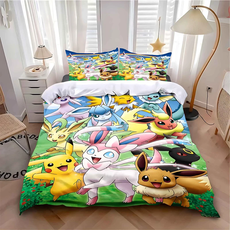 Parure de lit Pokémon dans différents modèles et ensembles