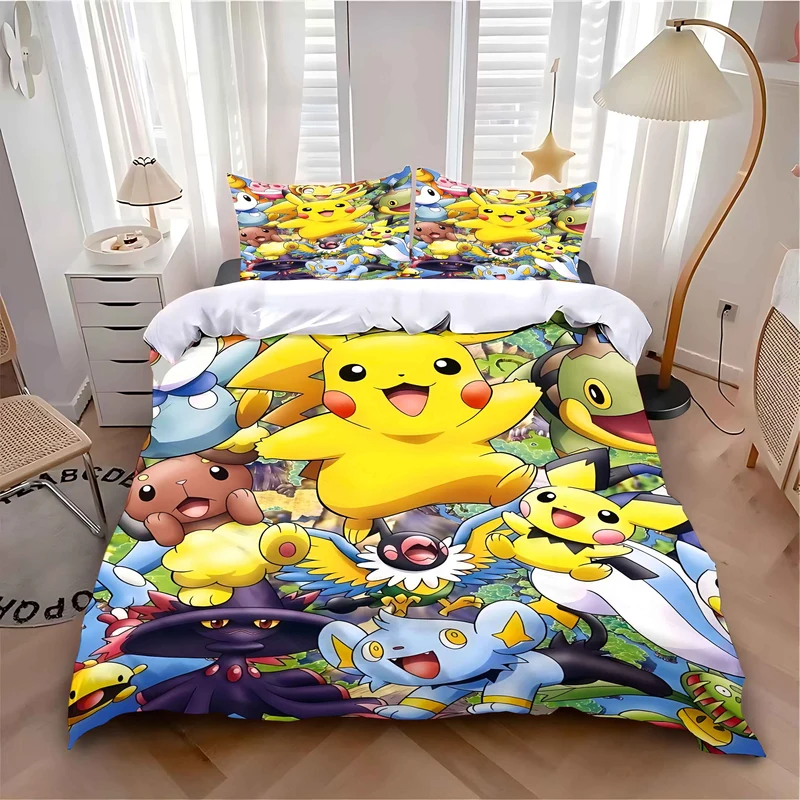 Parure de lit Pokémon dans différents modèles et ensembles