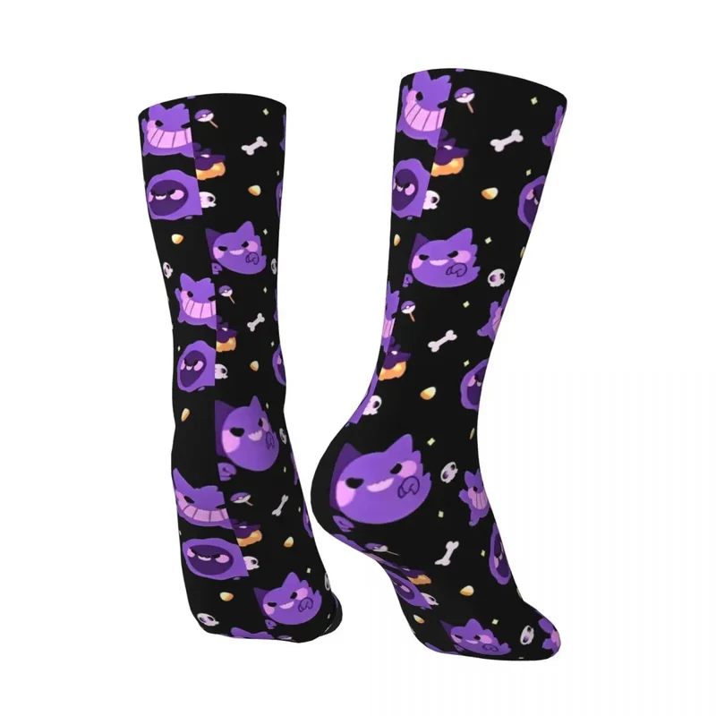Chaussettes Gengar colorées dans de nombreux motifs colorés