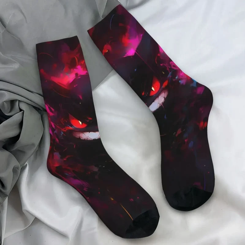 Chaussettes Gengar colorées dans de nombreux motifs colorés