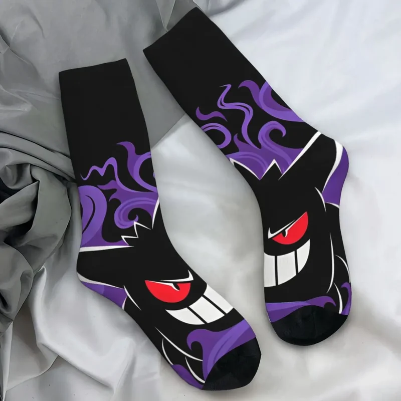 Chaussettes Gengar colorées dans de nombreux motifs colorés