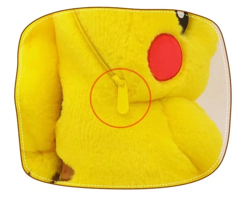 Sac à dos en peluche Pokémon Pikachu (environ 35 cm)