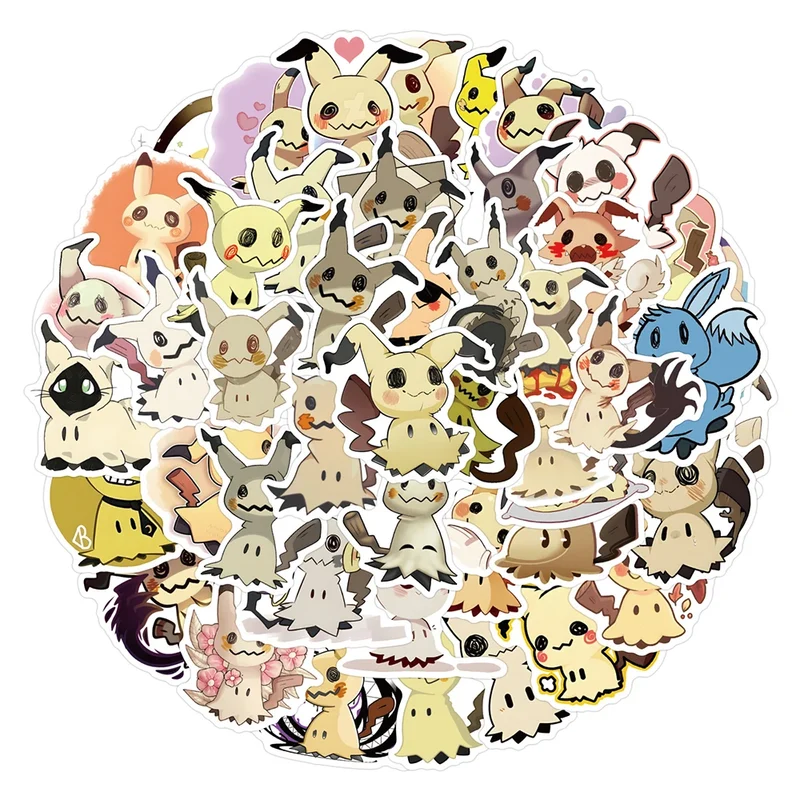 Autocollant Pokémon Mimikyu Mimigma (10/30/55 pcs.)