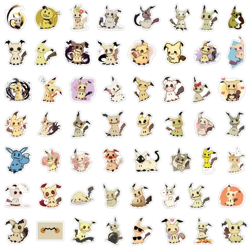 Autocollant Pokémon Mimikyu Mimigma (10/30/55 pcs.)