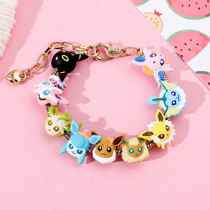 Bracelet Bijoux Pokémon Anime Évoli Évolutions