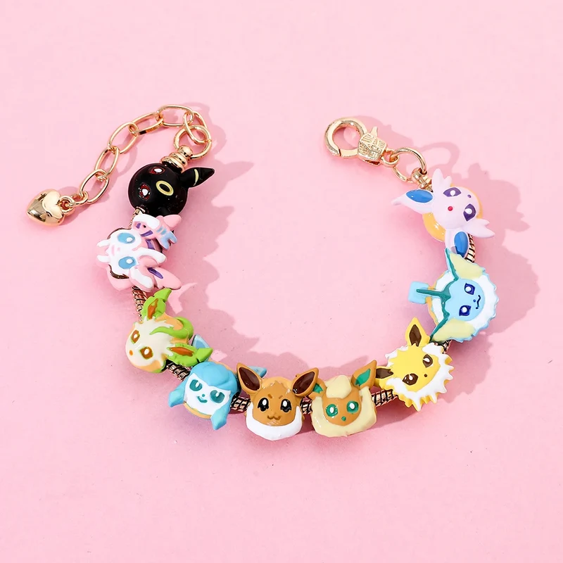 Bracelet Bijoux Pokémon Anime Évoli Évolutions