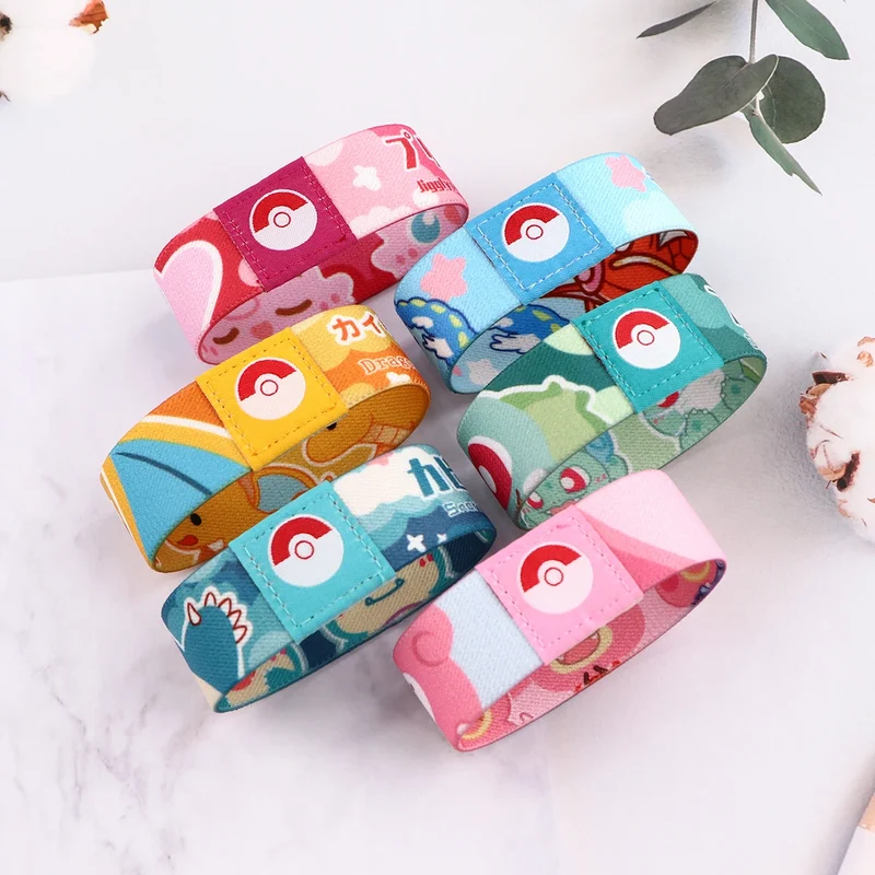 Bracelets en tissu Pokémon à la mode dans de nombreux modèles
