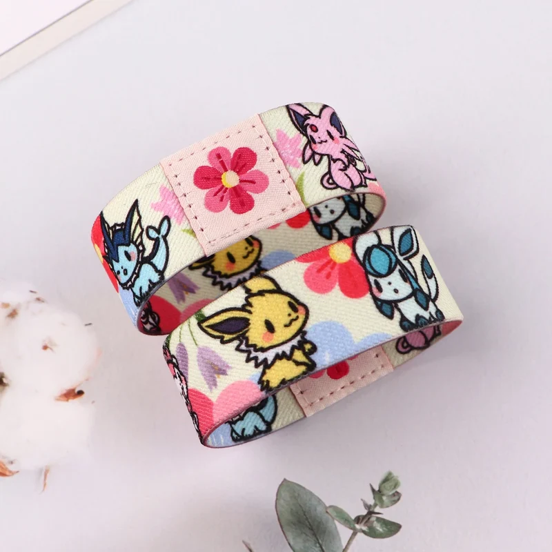 Bracelets en tissu Pokémon à la mode dans de nombreux modèles