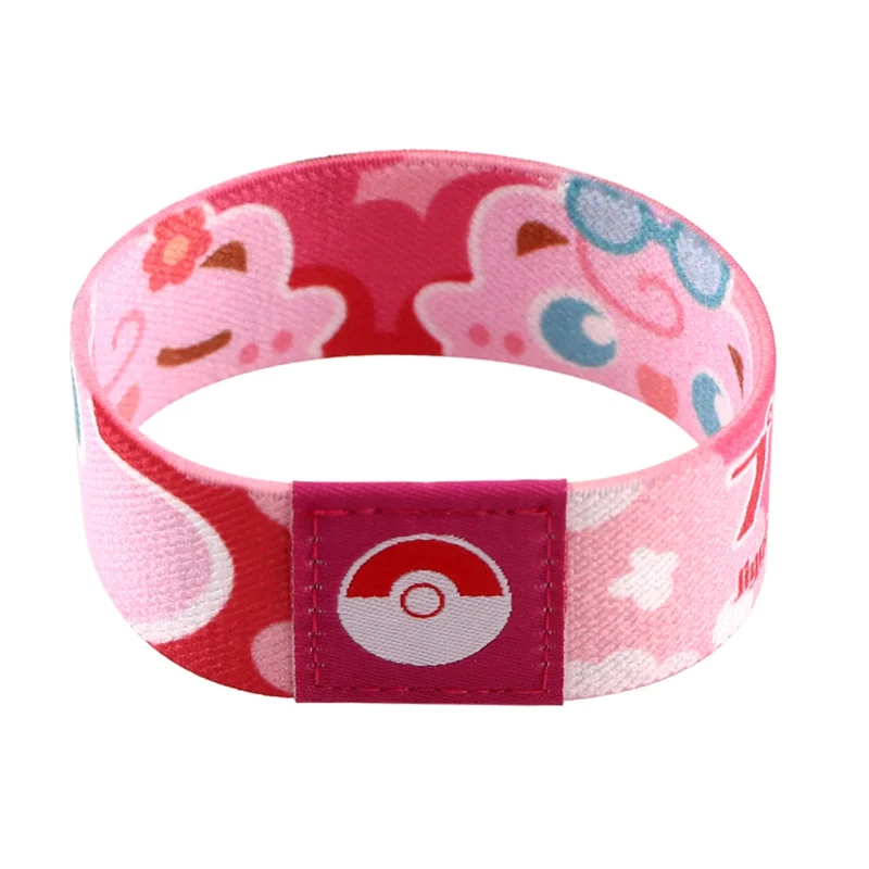 Bracelets en tissu Pokémon à la mode dans de nombreux modèles