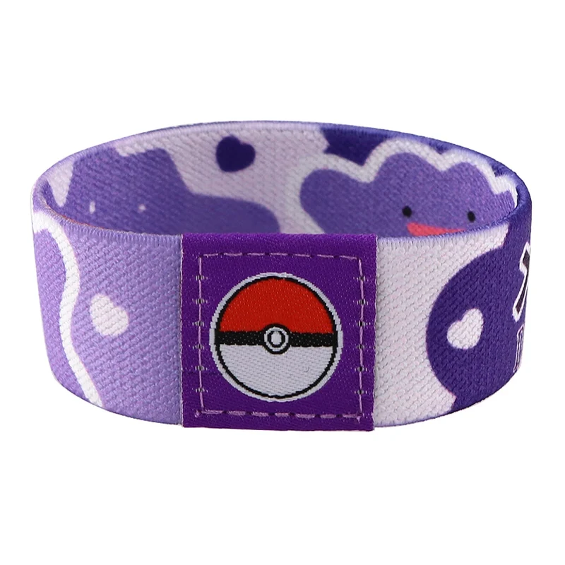Bracelets en tissu Pokémon à la mode dans de nombreux modèles