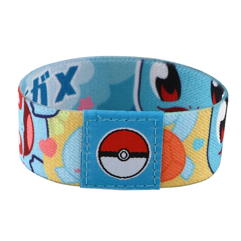 Bracelets en tissu Pokémon à la mode dans de nombreux modèles