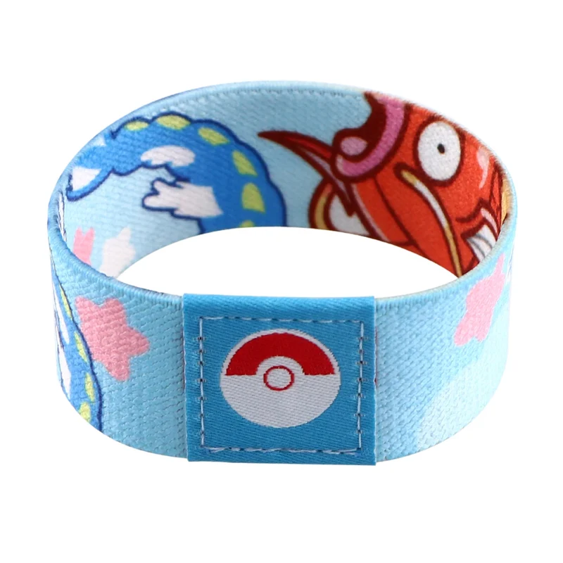 Bracelets en tissu Pokémon à la mode dans de nombreux modèles