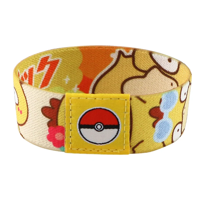 Bracelets en tissu Pokémon à la mode dans de nombreux modèles