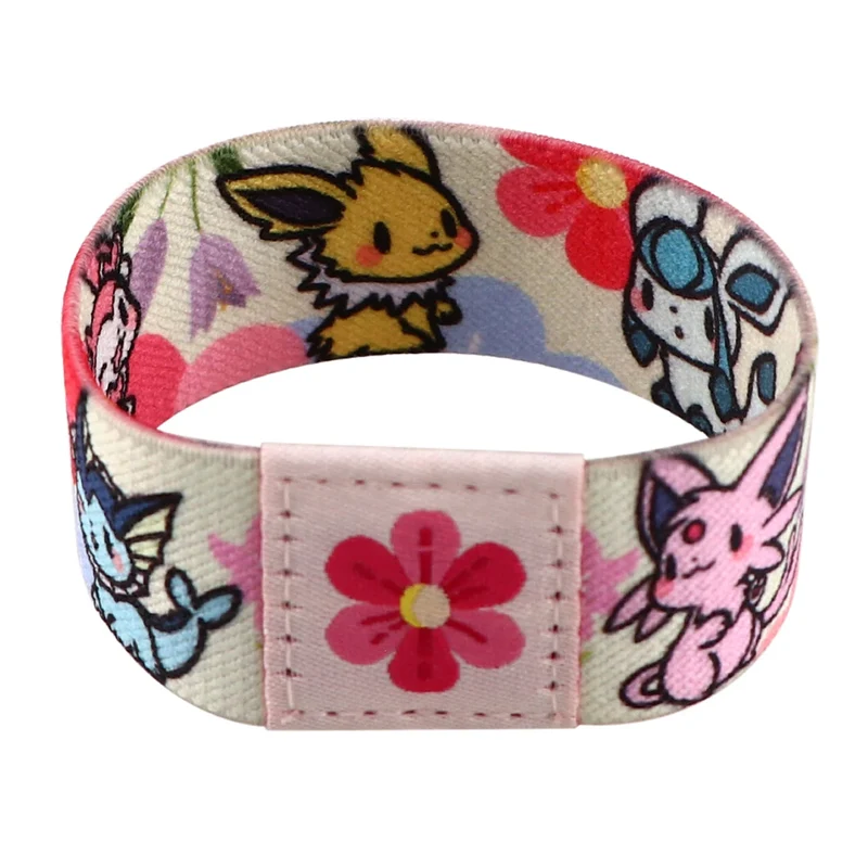 Bracelets en tissu Pokémon à la mode dans de nombreux modèles