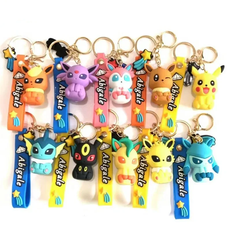 Porte-clés pendentif Eevee Evolutions