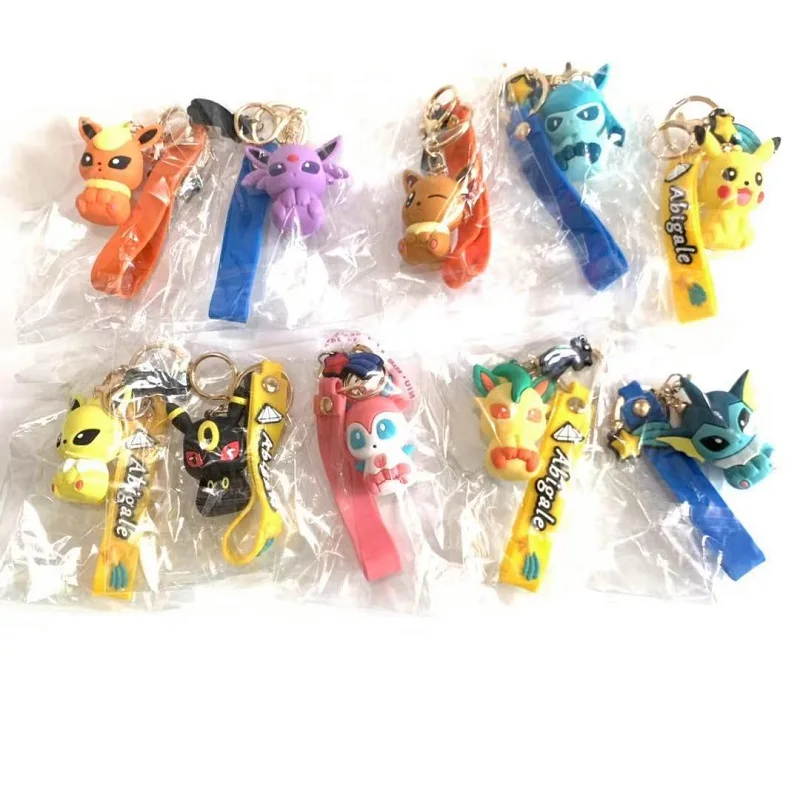 Porte-clés pendentif Eevee Evolutions