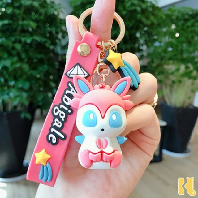 Porte-clés pendentif Eevee Evolutions