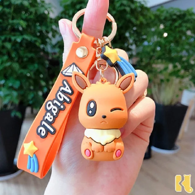 Porte-clés pendentif Eevee Evolutions