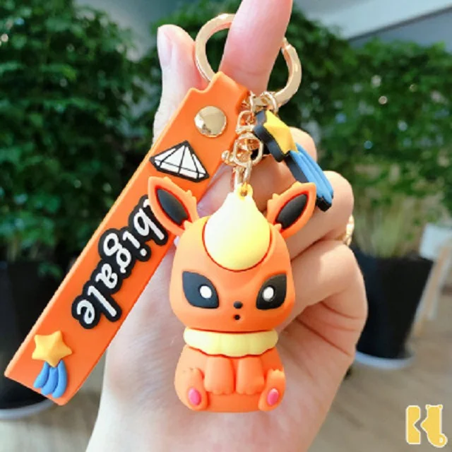 Porte-clés pendentif Eevee Evolutions